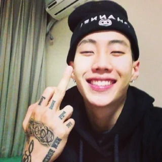 🖕 emoji @jonafzan Jay Park Telegram sticker 19 of 66