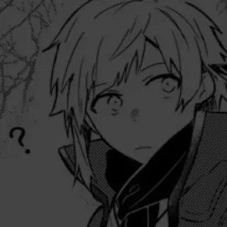 ❓ emoji 🌿🌱文豪ストレイドッグス🌿🌱 Telegram sticker 19 of 79