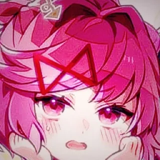 😄 emoji Нацуки Telegram sticker 8 of 34