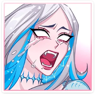 🧛‍♀ emoji Снежная Карина • @TgSticker Telegram sticker 8 of 49