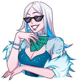 Sticker from Снежная Карина • @TgSticker