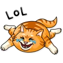 Sticker from Striped Cat