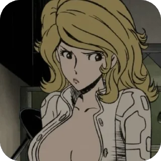 🍸 emoji Fujiko Mine/Lupin 3 Telegram sticker 5 of 120