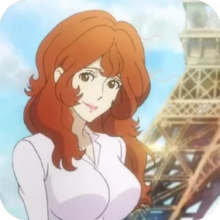 🍸 emoji Fujiko Mine/Lupin 3 Telegram sticker 20 of 120