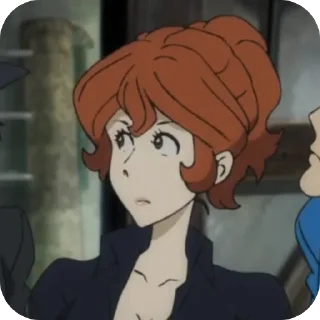 🍸 emoji Fujiko Mine/Lupin 3 Telegram sticker 24 of 120