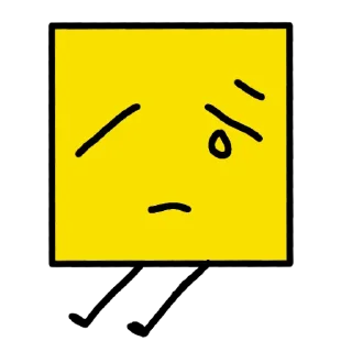 😔 emoji — TBFC — Telegram sticker 2 of 32