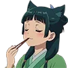 😋 emoji Kusuriya no Hitorigoto @keiriststicks EMOJI Telegram sticker 1 of 17