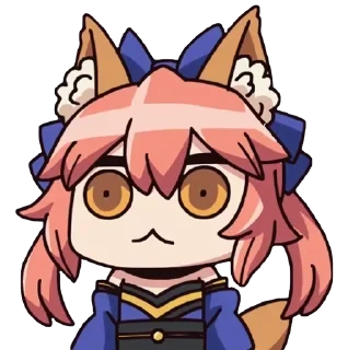 😐 emoji Tamamo Pack Telegram sticker 16 of 120