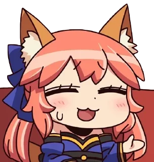 😅 emoji Tamamo Pack Telegram sticker 13 of 120
