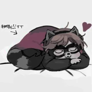 🦝 emoji ᴛʜᴇ ᴄᴏᴏɴ Telegram sticker 22 of 40