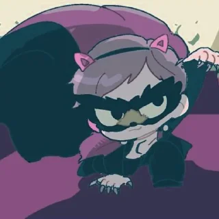 🦝 emoji ᴛʜᴇ ᴄᴏᴏɴ Telegram sticker 13 of 40