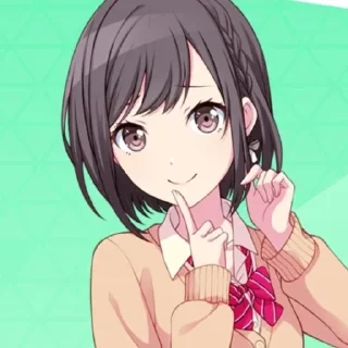 Sticker from Shinonome Ena! 🤎