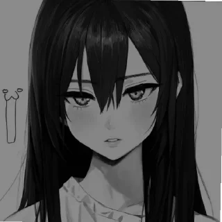 😄 emoji аниме тянки. Telegram sticker 8 of 15