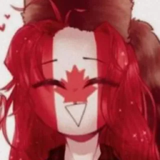 🇨🇦 emoji 𝘾𝙖𝙣𝙖𝙙𝙖 🇨🇦 @country_humans_stickersQwQ Telegram sticker 9 of 51