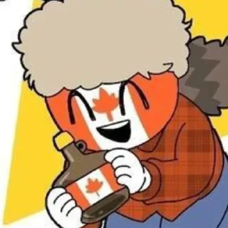🇨🇦 emoji 𝘾𝙖𝙣𝙖𝙙𝙖 🇨🇦 @country_humans_stickersQwQ Telegram sticker 14 of 51