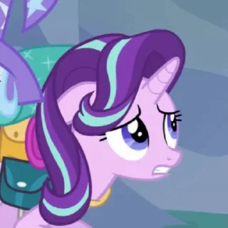😣 emoji @mlpstickers Starlight Glimmer animated pack Telegram sticker 21 of 45