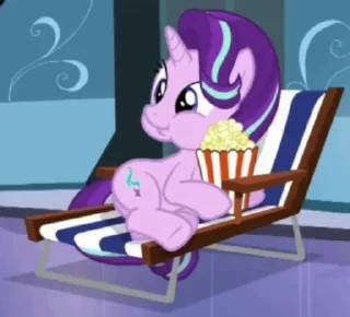🍿 emoji @mlpstickers Starlight Glimmer animated pack Telegram sticker 18 of 45