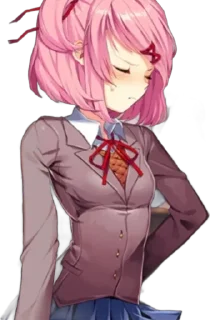 💘 emoji Нацуки крашиха💘 Telegram sticker 17 of 27