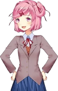 💗 emoji Нацуки крашиха💘 Telegram sticker 10 of 27