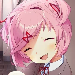 💘 emoji Нацуки крашиха💘 Telegram sticker 1 of 27