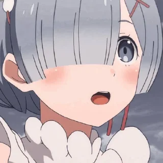 🦋 emoji рем к вашим услугам.💙 Telegram sticker 21 of 61