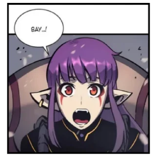 😯 emoji Поднятие уровня в одиночку (Инк) Telegram sticker 8 of 30