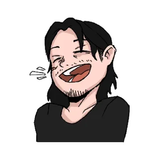 😂 emoji aizawa sensei Telegram sticker 11 of 22