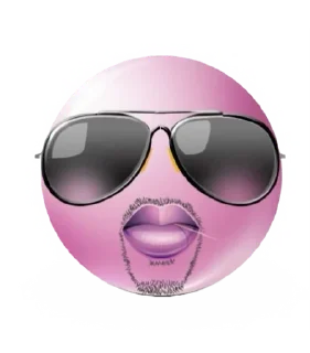 🌟 emoji pink face @fanwesttt Telegram sticker 14 of 23