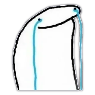 😭 emoji мемс Telegram sticker 19 of 61