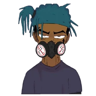 😷 emoji Lil Peep Telegram sticker 9 of 18