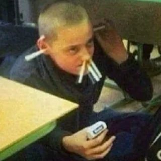 🚬 emoji как муд. Telegram sticker 15 of 30