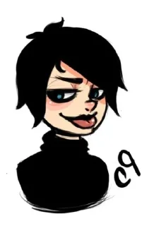 😝 emoji Goth Kids Telegram sticker 21 of 23