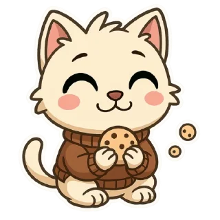 🌟 emoji 𓍼  Котик Луми  𓍼 Telegram sticker 4 of 23