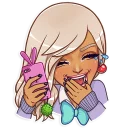 Sticker from Gyaru