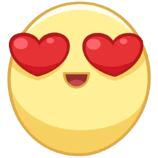 😍 emoji Смайлы ВК Telegram sticker 8 of 32