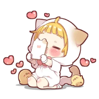 😘 emoji Котейки - @tg_sticks Telegram sticker 7 of 20