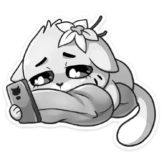 🤩 emoji Люба ест шоколадку,_, Telegram sticker 11 of 29