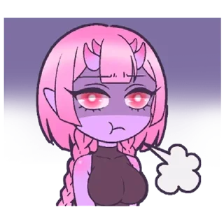 😔 emoji Вомит - @tg_sticks Telegram sticker 7 of 17