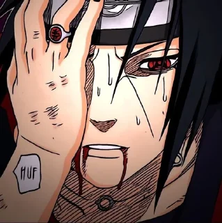 🌟 emoji Itachi Telegram sticker 6 of 21