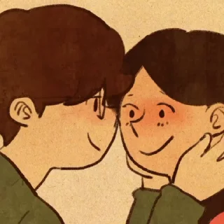 👫 emoji this is loove Telegram sticker 7 of 46