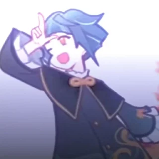 🖊 emoji син цю топ Telegram sticker 16 of 106