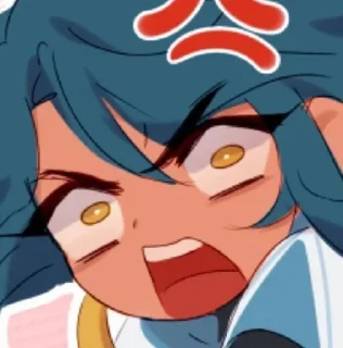 📘 emoji син цю топ Telegram sticker 24 of 106
