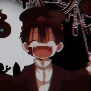 😃 emoji Туалетный мальчик Ханако-кун Telegram sticker 18 of 30