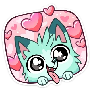 😍 emoji Минт без надписей - @TgSticker Telegram sticker 13 of 49