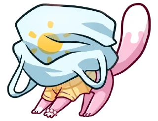 😑 emoji @TgSticker Клубничная Ванилька без текста Telegram sticker 18 of 49