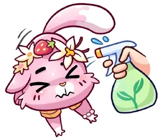 🐱 emoji Клубничная Ванилька без текста | @Stick4Gram Telegram sticker 18 of 47