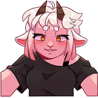 🥵 emoji Эйко без надписей @stickers_vk Telegram sticker 16 of 48