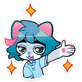 Sticker from сима без кринж надписей!