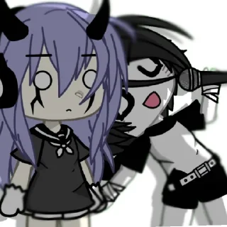 😦 emoji Кофи и Минт Telegram sticker 11 of 15