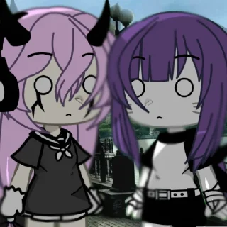 😦 emoji Кофи и Минт Telegram sticker 7 of 15